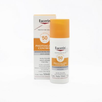 Eucerin fps 50 antiedad sun fluid 50 ml/52g