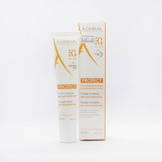 A-derma protect 50+ fluido invisible 40ml