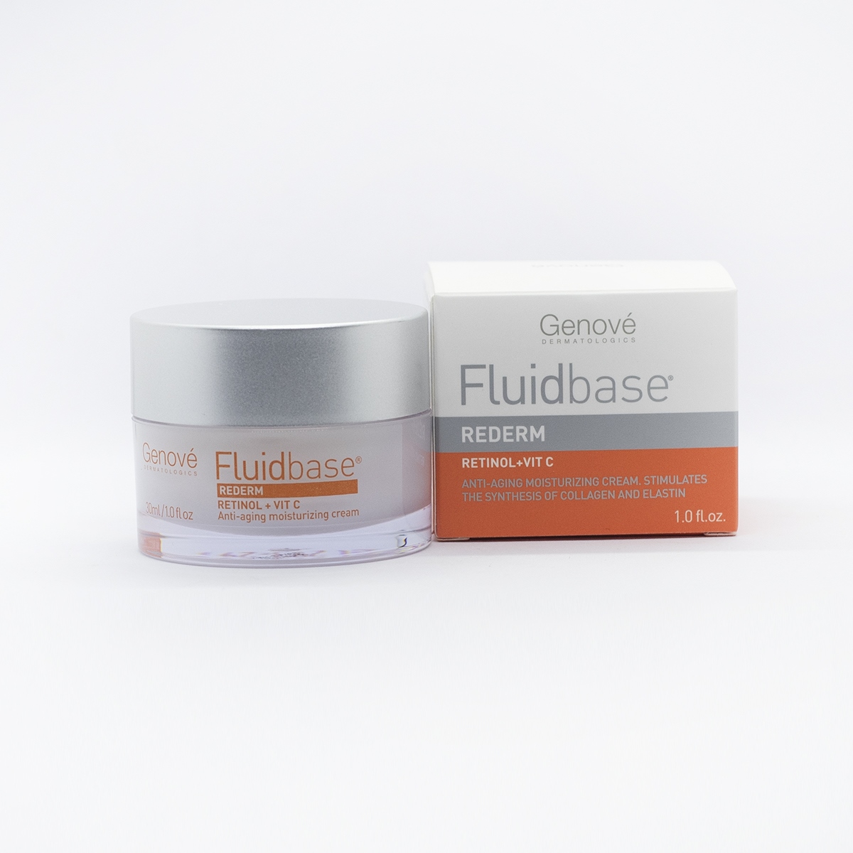 FluidBase Retinol + Vit C Crema Hidratante Antienvejecimiento 30 ml